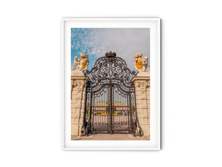 Gate of Belvedere Palace | Fine Art Photography Print