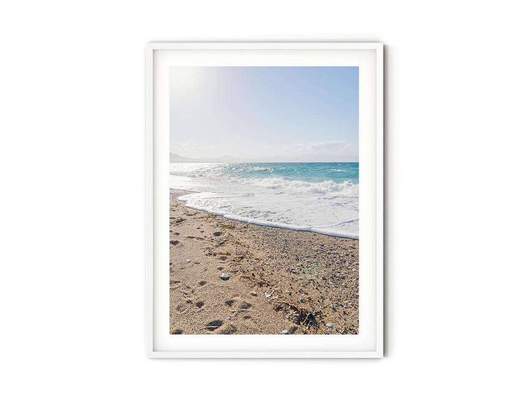 Loutraki Peloponnes Strand | Fine Art Poster Print