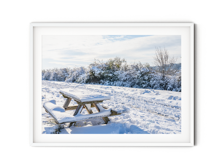 Winter Bench | Fine Art Photography Print