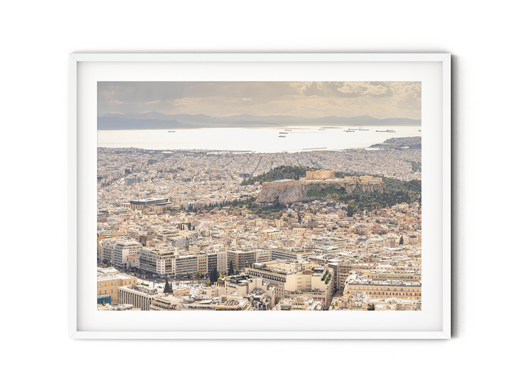 Luftaufnahme von Athen | Fine Art Poster Print