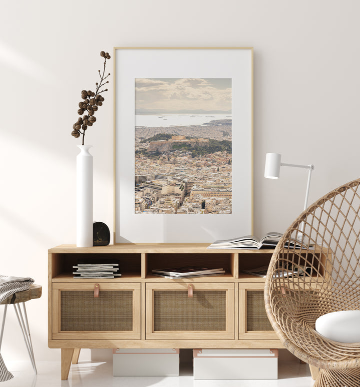 Athen von oben | Fine Art Poster Print