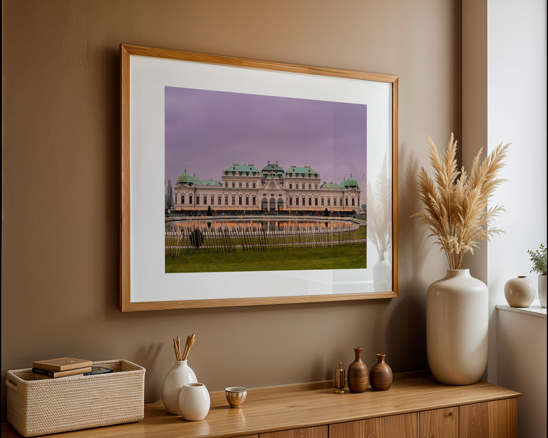 Christmas at Belvedere Palace | Fine Art Photography Print