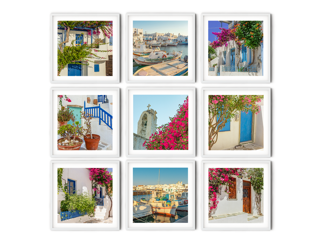 Paros Island Gallery Wall | Fine Art Photography Print Set