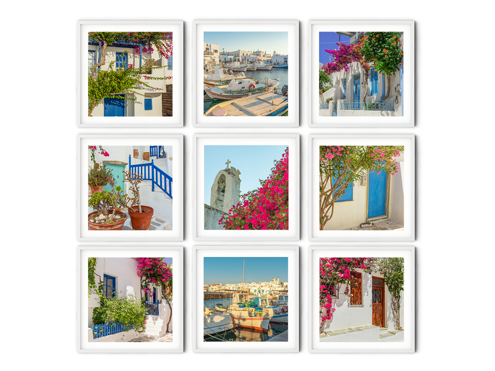 Paros Island Gallery Wall | Fine Art Photography Print Set