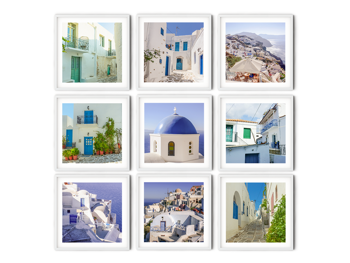 Greek Islands Gallery Wall III | Fine Art Photography Print Set