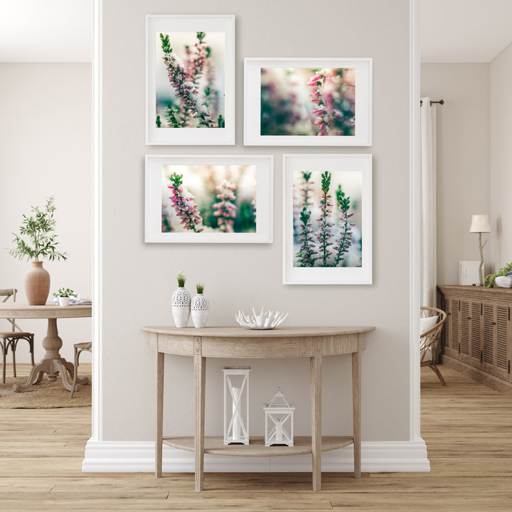 Frosted Flowers Gallery Wall | Fine Art Photography Print Set